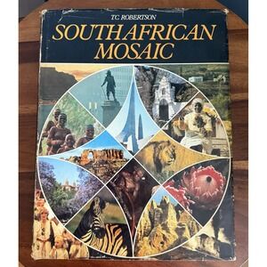 South African Mosaic T.C. Robertson First Edition‎ 1978 Hardcover Photo Book